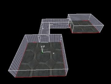 Hit Apply, then Apply Map to map your chosen texture to the floor in each room.